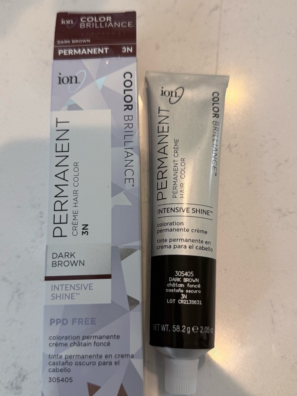 Color Brilliance Permanent Creme Hair Color 3N - Dark Brown